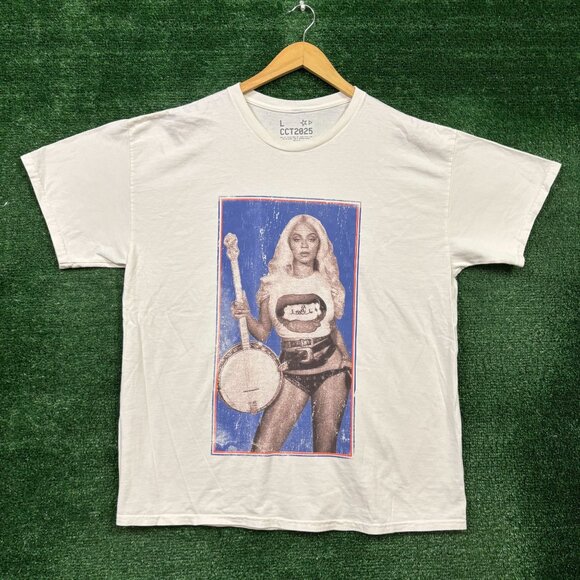 Beyonce Cowboy Carter Rodeo Chitlin Circuit Tour Oversized T-Shirt Size Large - Picture 1 of 4